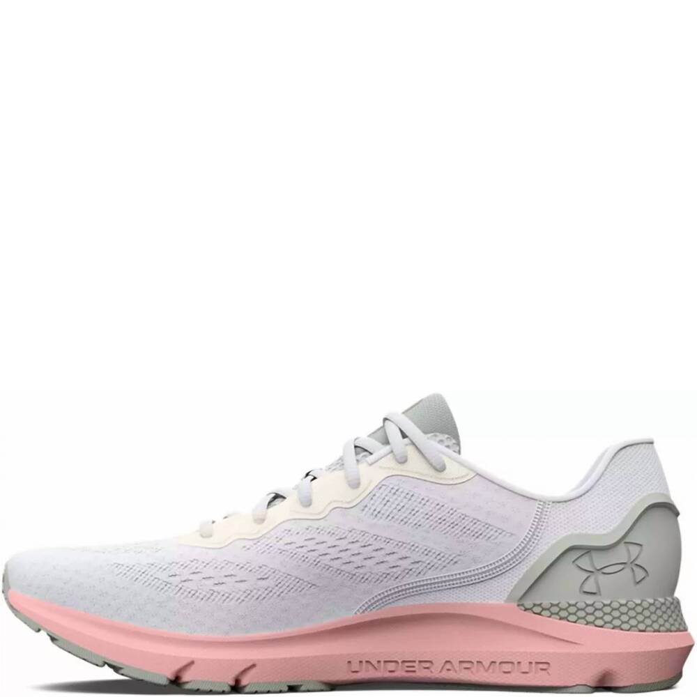 NEW UNDER ARMOUR women's hovr sonic 6 road running shoes in white - Picture 2 of 4